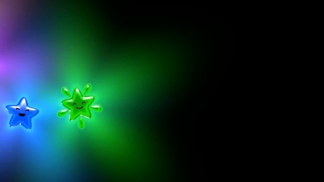 Hey Bear Sensory - Rainbow Stars- Relaxing Sleep Video - Lullaby Music- Baby Sensory