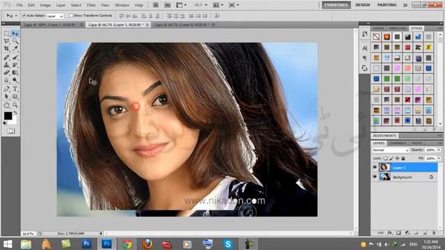 Adobe Photoshop Middle East Version CS5 Training Urdu & Hindi Part 6 by itregular com IT Regular смотреть онлайн