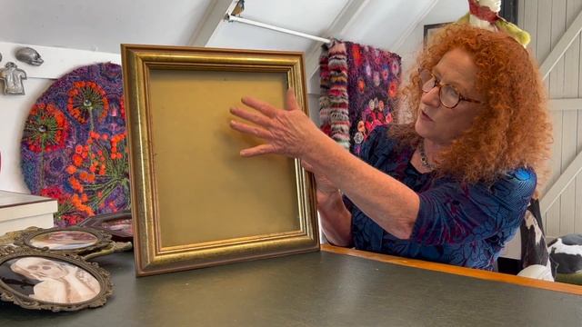 Collage Using Reverse Decoupage