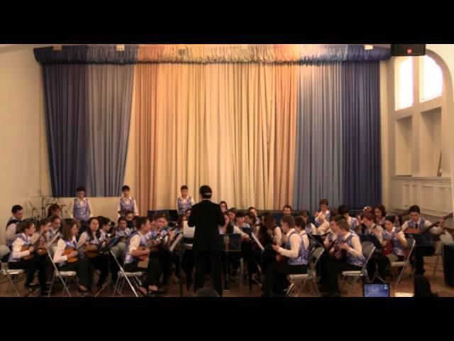 Концерт О России с любовью! 15 03 2015 оркестр Калейдоскоп Как при лужке смотреть онлайн