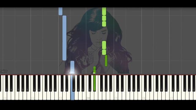 Indila - Ainsi bas la vida | Piano Tutorial смотреть онлайн