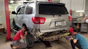 Капитальный ремонт двигателя Toyota Sequoia V8 5.7 3UR-FE 381 л.с. Часть 1.