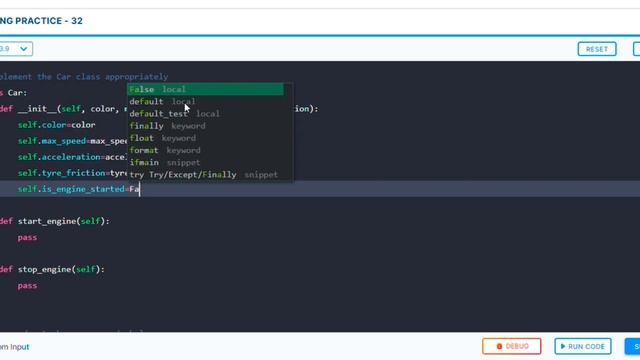 coding practice-32 car-2 #python #practice #solutions смотреть онлайн