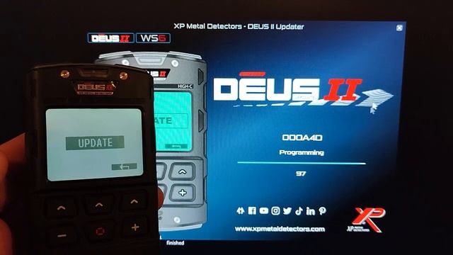XP Deus II Update Procedure смотреть онлайн