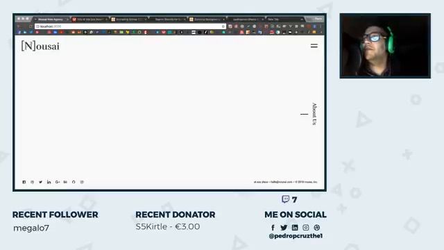 nousai webagency front-end development with React! Share this stream buddy and join to me! :D смотреть онлайн