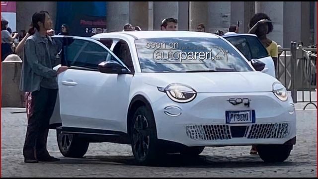New FIAT 600 Undisguised Spy Shots Before Public Debut смотреть онлайн