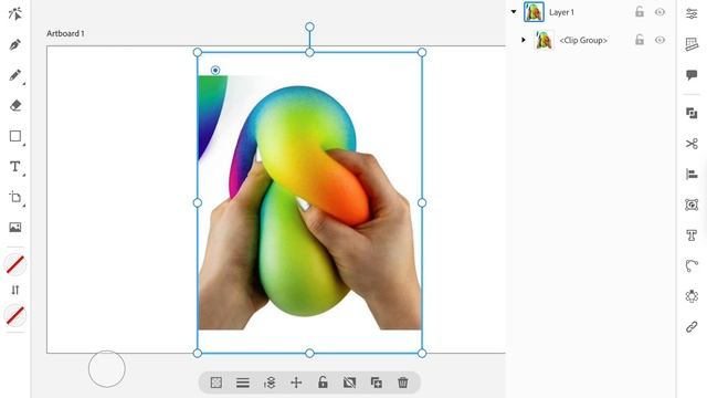 Cropping/Masking in Illustrator on iPad смотреть онлайн