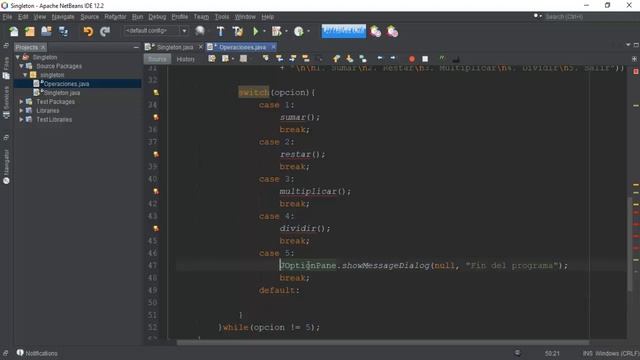 Curso Java. Patrones de Diseño en Java. Patrón Singleton. смотреть онлайн