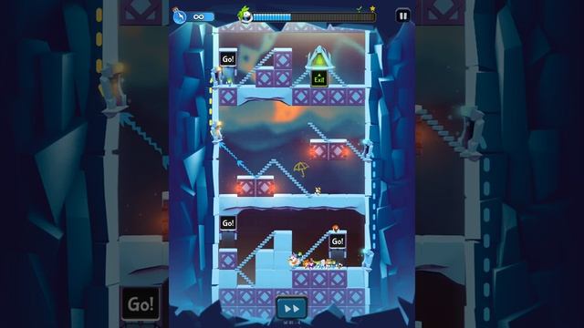 Lemmings 2018 - Walkthrough W81-4 : Android, iOS Gameplay смотреть онлайн