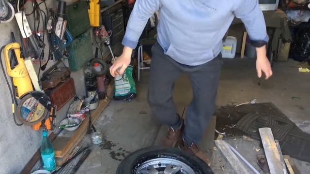 Забортовка колеса своими руками смотреть онлайн