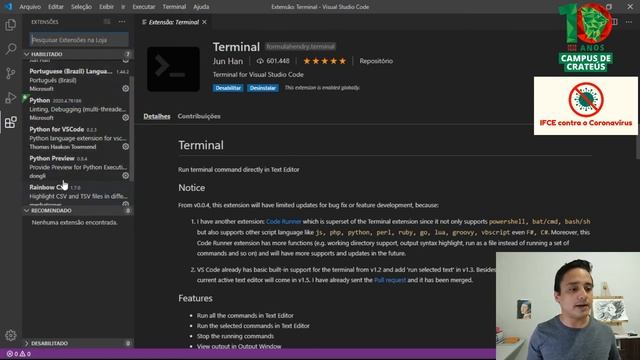 Progrmando em Python no VSCode - #5 смотреть онлайн