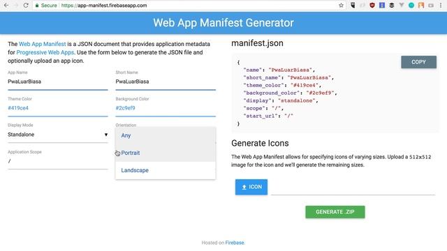 9 membuat web app manifest смотреть онлайн