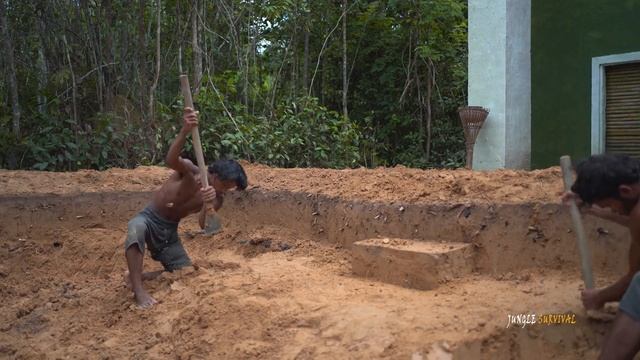 Build Modern Contemporary Mud Villa and Design Water Slide to Millionaire Swimming Pool смотреть онлайн