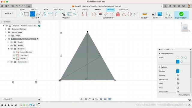 Day 15 of Learn Fusion 360 in 30 Days for Complete Beginners! - 2023 EDITION смотреть онлайн