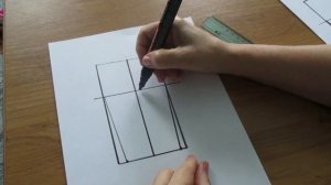 Как  сшить юбку  за  1 час. Как  сделать  выкройку на  прямую  юбку.