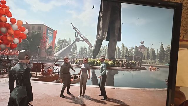 Atomic Heart Фото на фоне Алисы смотреть онлайн