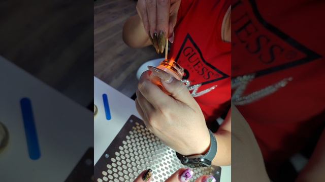 Магия на ноготочках! @pro_manicur #ноготочки #воск #жара #маникюр #красота #мастержжет