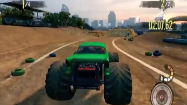 Review - Monster Jam Path Of Destruction (Monster Jam Games Part 5) смотреть онлайн