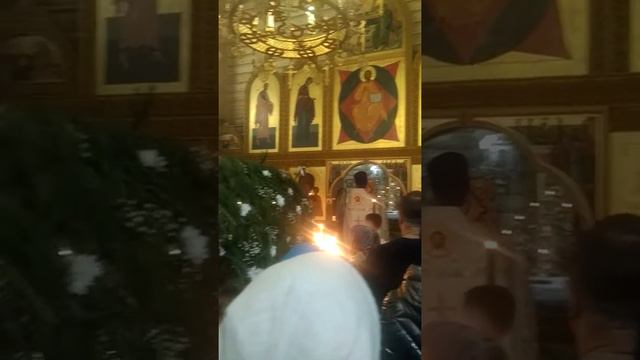 РОЖДЕСТВО ХРИСТОВО 2020 Георгиевский храм Подольское Благочиние смотреть онлайн