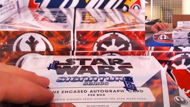 2023 Topps Star Wars Signature Series 5 Case (100Box) Player Break eBay 04/02/23 смотреть онлайн