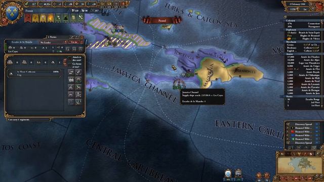 Europa Universalis IV -34- France Art of War смотреть онлайн