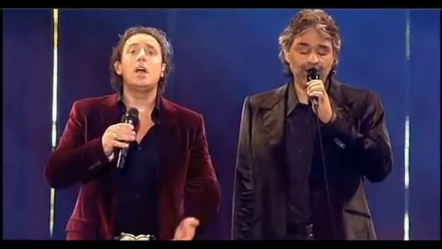 Marco Borsato - Andrea Bocelli Because We Believe.AVI смотреть онлайн