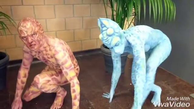 Bodypainting Reptilienmesse Thun 2017