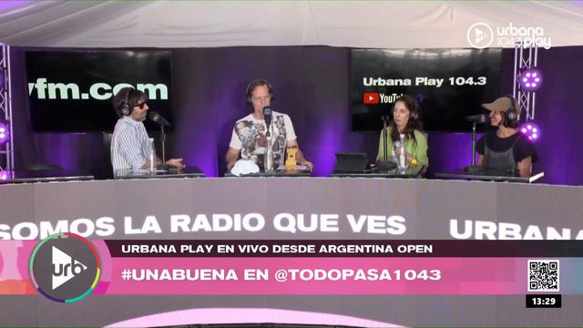 Los oyentes cuentan su #UnaBuena desde Argentina Open #TodoPasa смотреть онлайн