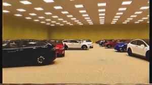 tesla in the backrooms