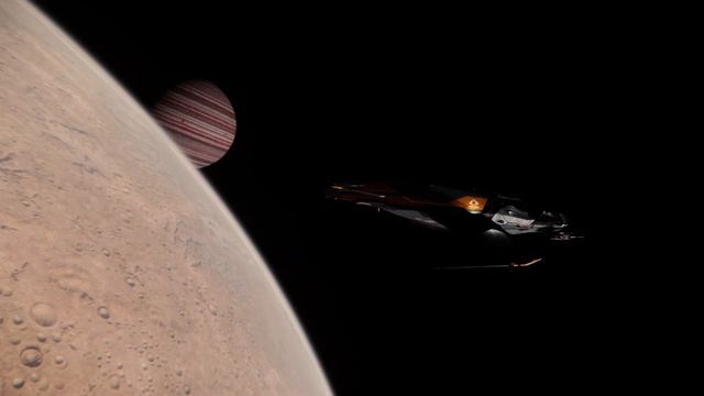 Star Citizen Alpha - Daymar to a space station CRU L2 смотреть онлайн