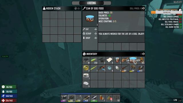 7 Days to Die [Alpha 16] сервер ZomCon - Стрим 5. Рандомген. Новое начало. смотреть онлайн