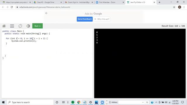 Intro to Java - Class 4 смотреть онлайн