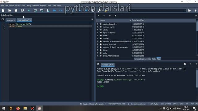 python darslari 1-dars смотреть онлайн