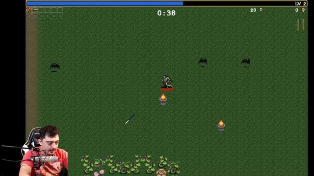 Vampire survivors - Как играть ? Первые Впечатления смотреть онлайн