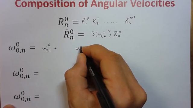 Intro2Robotics Lecture 11b, "Adding angular velocities" смотреть онлайн