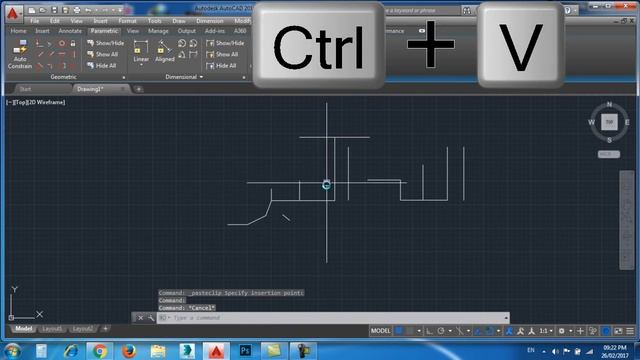 اسرع طريقة لعمل بلوك في الاوتوكاد AutoCAD Block смотреть онлайн