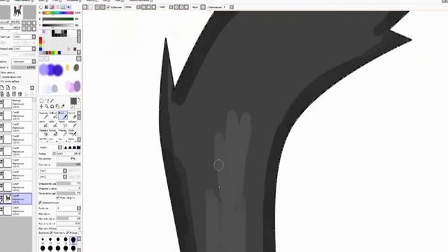 Чёрный кот|SpeedPaint смотреть онлайн