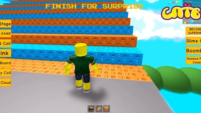 TEMPLE RUN В РОБЛОКС Убегаем от Акулы Мульт герой и видео для детей прохождение ROBLOX СПТВ смотреть онлайн