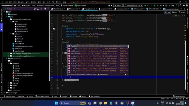 Firebase Authentication Signup and Login Android Studio Jetpack Compose | MVVM jetpack compose | #6 смотреть онлайн