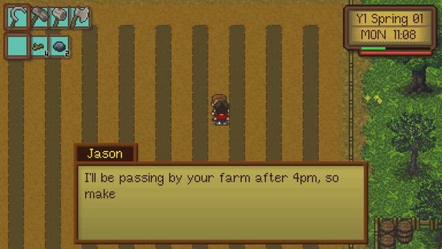 This Game Reminds Me Of Harvest Moon (SNES) - Gleaner Heights| First Look Gameplay смотреть онлайн