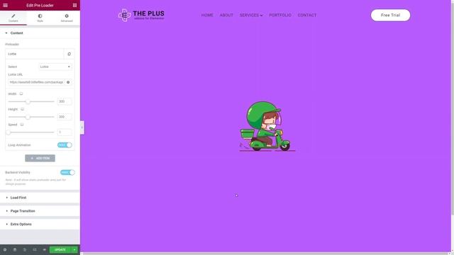 Add Smooth Preloader & Page Transitions Animation in Elementor on WordPress смотреть онлайн