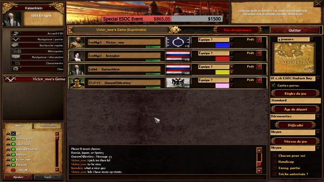 [AoE3] ESOC WarChiefs Classic — RO64: Victor_Swe vs Lionsden смотреть онлайн