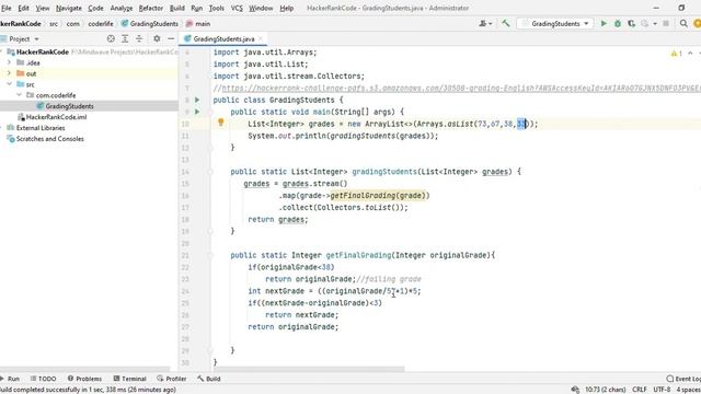 GradingStudent - HackerRank Problem Solution In Hindi смотреть онлайн