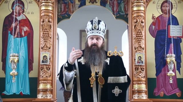 Проповедь архиепископа Антония в храме преподобной Евфросинии Полоцкой агрогородка Пограничный смотреть онлайн