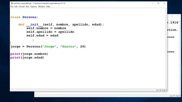 Python - Nivel 27 - Reto 7 - Métodos especiales: __init__ y __str__ смотреть онлайн