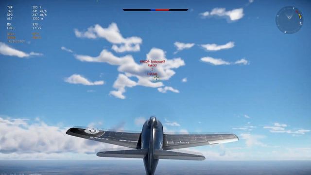 POKE THE BEAR! F8F-1 - USA - War Thunder! смотреть онлайн