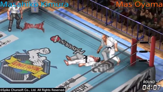 Masahiko Kimura vs Mas Oyama : Fire Pro Wrestling World / ファイプロ смотреть онлайн