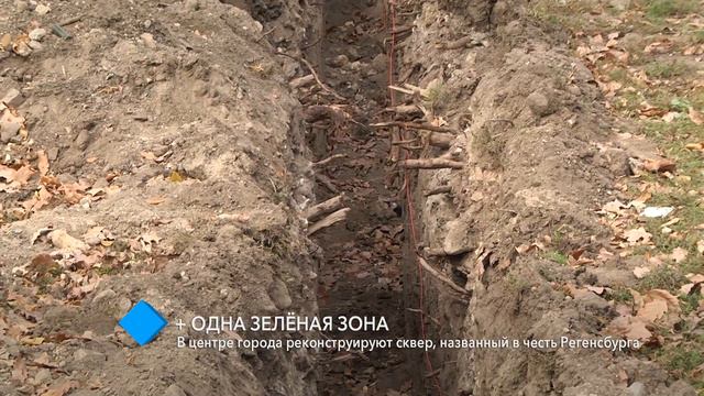 Ещё одна зелёная зона: в центре города реконструируют сквер, названный в честь Регенсбурга смотреть онлайн