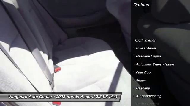 2002 Honda Accord 2.3 LX A4 Miami FL 33147 смотреть онлайн