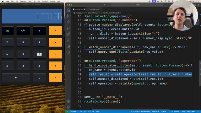 Building a calculator in the terminal – Textual tutorial смотреть онлайн